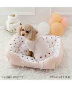PET PARADISE ペットパラダイス いちご フリルカドラー  Ｍ 57×45cm