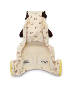 PET PARADISE ディズニー プルート 顔 オーバーオール  小型犬