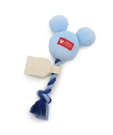 PET PARADISE ディズニー ミッキーマウス 風船ロープ トイ 《ブルー》 小型犬