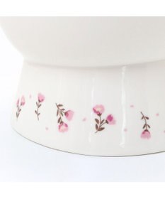 PET PARADISE ペットパラダイス 早食い防止 高さのある フードボウル 《お花 》