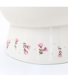 PET PARADISE ペットパラダイス 早食い防止 高さのある フードボウル 《お花 》