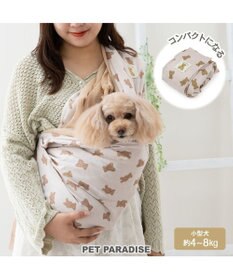 ペットパラダイス　キャリーバッグ 犬 くまちゃん ロング ペットパラダイス くまちゃん あごのせ キャリーバッグ ロング