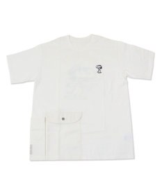 PET PARADISE スヌーピー お揃い Ｔシャツ【オーナー用】 ジョークール ポケット