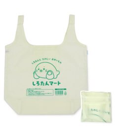 Mother garden しろたん ポケット付きエコバッグ 《しろたんマート》 単品