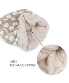 PET PARADISE ペットパラダイス 遠赤外線 ボア 犬たんぽ 《お花柄》S