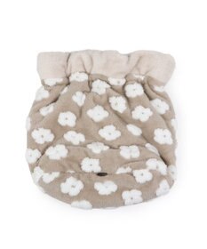 PET PARADISE ペットパラダイス 遠赤外線 ボア 犬たんぽ 《お花柄》S