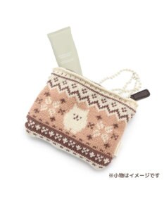 Mother garden マザーガーデン ふわんこ ニットポーチ 12cm×15cm