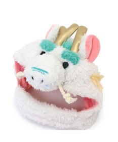 PET PARADISE ペットパラダイス  干支帽子 辰  《ホワイト》 小型犬