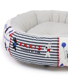 PET PARADISE リサとガスパール クールカドラー 丸型《パリ柄》 小型犬