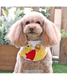 PET PARADISE ディズニー くまのプーさんハピネス柄 クールネック バンダナ 保冷剤付き【小型犬】