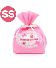 Mother garden 【ギフト巾着セット商品】1.5歳からの木のおもちゃ マザーガーデン いちごのおかしのおうち
