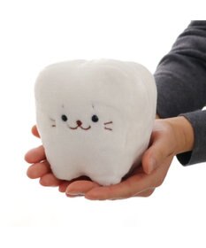Mother garden しろたん 白いもの マスコット  《白い歯》 単品