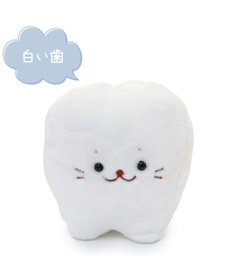 Mother garden しろたん 白いもの マスコット  《白い歯》 単品