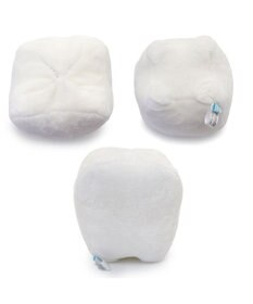 Mother garden しろたん 白いもの マスコット  《白い歯》 単品