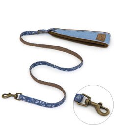 PET PARADISE スヌーピー リード 《デニム風》 Ｍ～Ｌ 大型犬