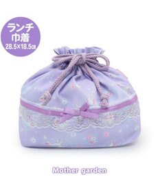 Mother garden マザーガーデン ユニコーン ランチ巾着 《フラワー柄》