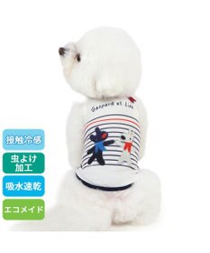 PET PARADISE リサとガスパール エコメイド タンクトップ 《ボーダー》 小型犬