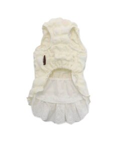 PET PARADISE ペットパラダイス ぽこぽこ ワンピース 《ホワイト》 小型犬