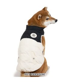 PET PARADISE J.PRESS バイカラーベスト 《ホワイト》 中型犬