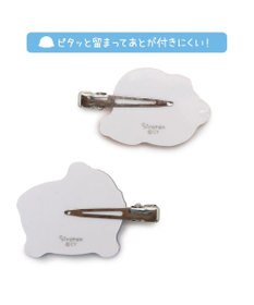 Mother garden しろたん アクリル前髪クリップ 2個セット《お風呂＆読書》