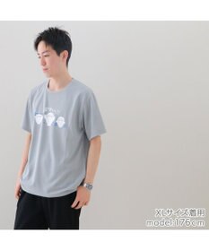 Mother garden しろたん ドライ ぱわー柄 Tシャツ 半袖 《灰色》  吸水速乾加工 レディース メンズ ユニセックス