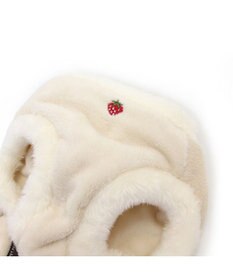 PET PARADISE ペットパラダイス 背中開き ベスト 苺 刺繍 中型犬 大型犬