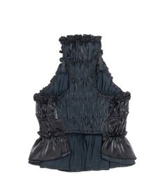 PET PARADISE cherircouture シャーリング キャミソール 《ブラック》 小型犬