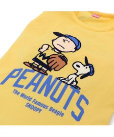 PET PARADISE スヌーピー Tシャツ 《ファインプレー柄》 黄色 中型犬 大型犬