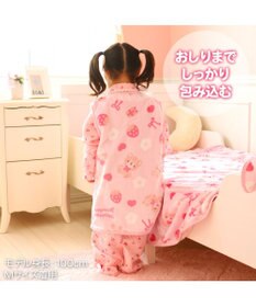 Mother garden マザーガーデン くまちゃん柄 ふわふわ あったか キッズ スリーパー  100cm~120cm / 120cm~140cm