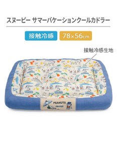 PET PARADISE スヌーピー クール 四角カドラー 《サマーバケーション柄》 Ｌ