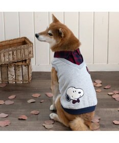 PET PARADISE スヌーピー おりこうトレーナー  グレー 中型犬 大型犬