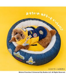 PET PARADISE ミニオン オーバーオール 風 ワッペン パーカー 小型犬