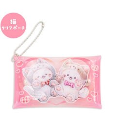 Mother garden しろたん クリアポーチ 《猫》 単品