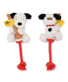 PET PARADISE スヌーピー 75周年 ロープトイ  小型犬