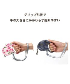 PET PARADISE ペットパラダイス 伸縮リード 《いちご柄 / ロゴ柄 》【小型犬】軽量 ロック式