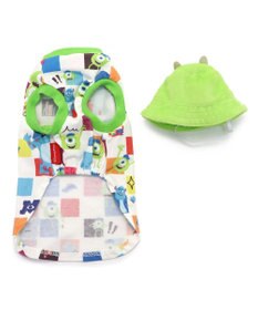 PET PARADISE ディズニー マイク バケットハット付き Tシャツ 小型犬