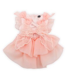 PET PARADISE cherircouture  接触冷感リボンワンピース《ピンク》 小型犬