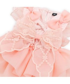 PET PARADISE cherircouture  接触冷感リボンワンピース《ピンク》 小型犬