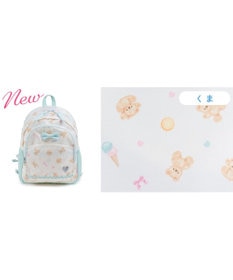 Mother garden マザーガーデン 子供用 リュックサック 【Mサイズ】 《くま柄》