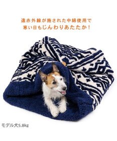 PET PARADISE ペットパラダイス 筒型 寝袋 《カントリー柄》 Ｍ