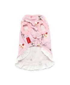 PET PARADISE ディズニー ミニーマウス  ペティヒート タンクトップ 苺 ケーキ柄 小型犬