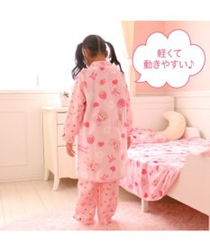 Mother garden マザーガーデン くまちゃん柄 ふわふわ あったか キッズ スリーパー  100cm~120cm / 120cm~140cm