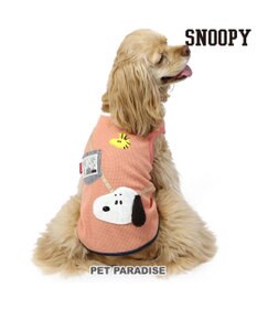 PET PARADISE スヌーピー ポーチ タンクトップ 《ピンク》【中型犬】 ピンク