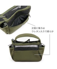 PET PARADISE J.PRESS スリング ショルダー キャリーバッグ 《カーキ》 小型犬