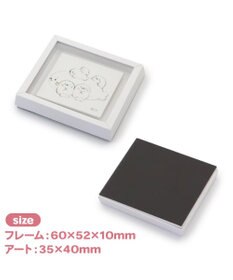 Mother garden しろたん フレームマグネット 10個セット（シークレット1種含む） お楽しみ コレクション