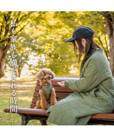 PET PARADISE J.PRESS  アウターハーネス オニオン 《カーキ》 小型犬