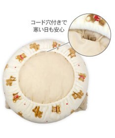PET PARADISE ペットパラダイスくまちゃん 丸寝袋 《ほっこりくま柄》 Ｓ