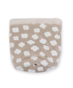 PET PARADISE ペットパラダイス ボア 寝袋 筒形 《お花柄》 S 超小型犬