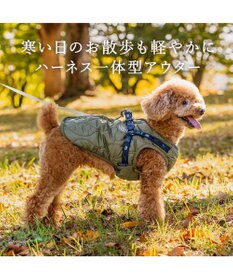 PET PARADISE J.PRESS  アウターハーネス オニオン 《カーキ》 小型犬
