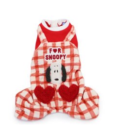 PET PARADISE スヌーピー ハートボア ロンパース  小型犬